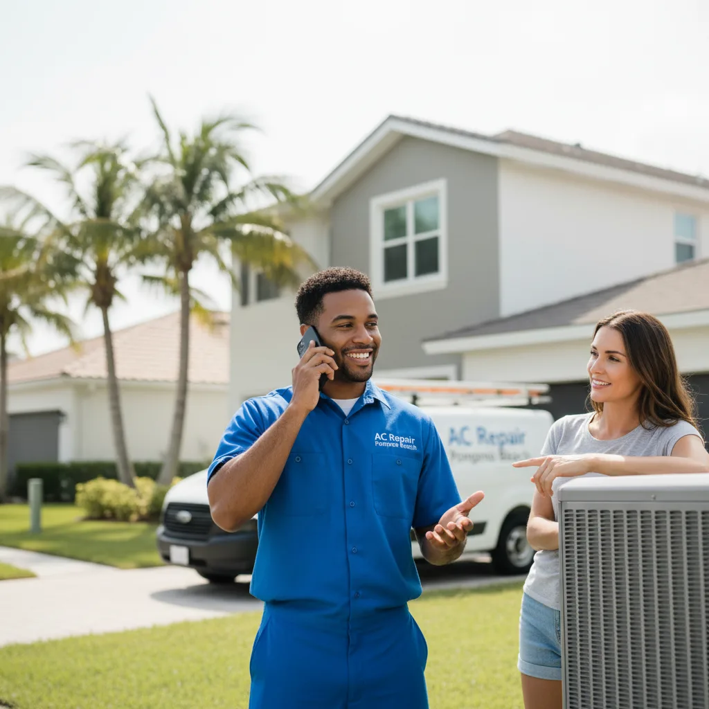AC Repair Pompano Beach customer support in Lochbuie